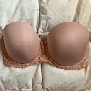 strapless bra